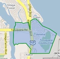 venetia map
